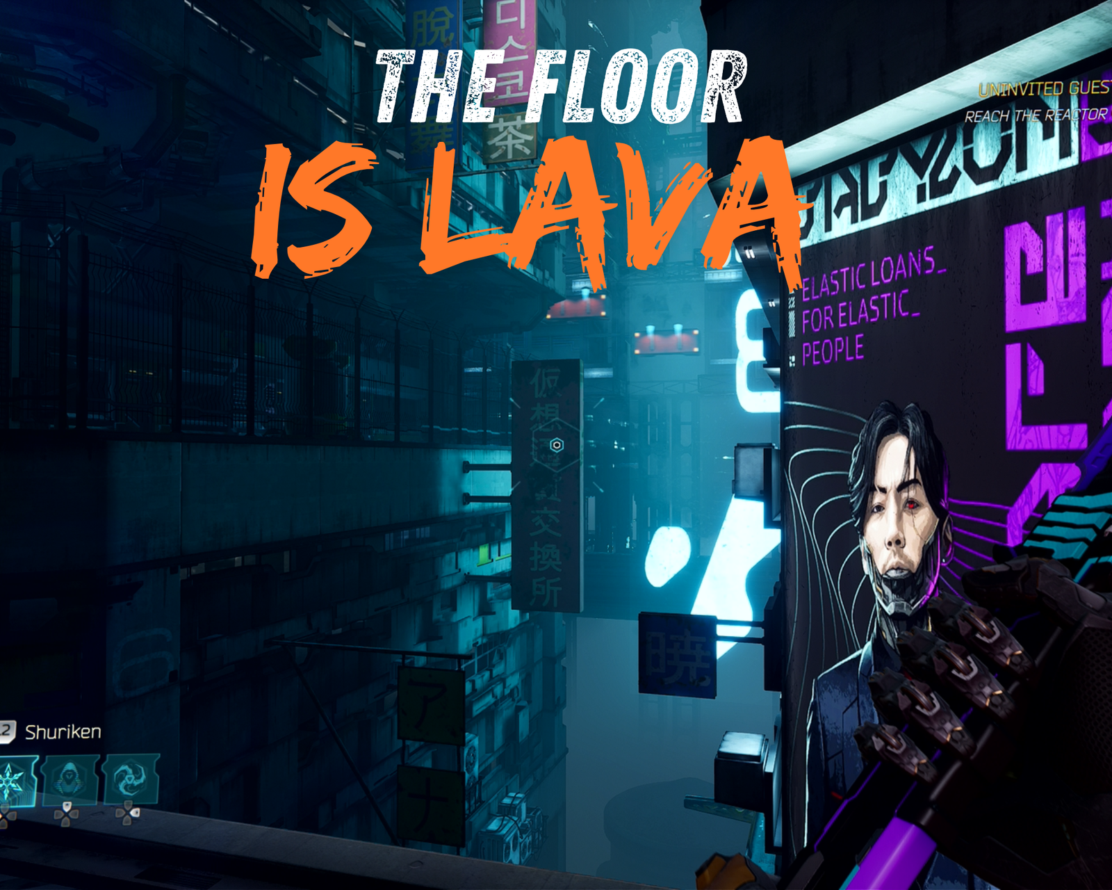 Ghostrunner 2 The floor is lava trophy mini guide.